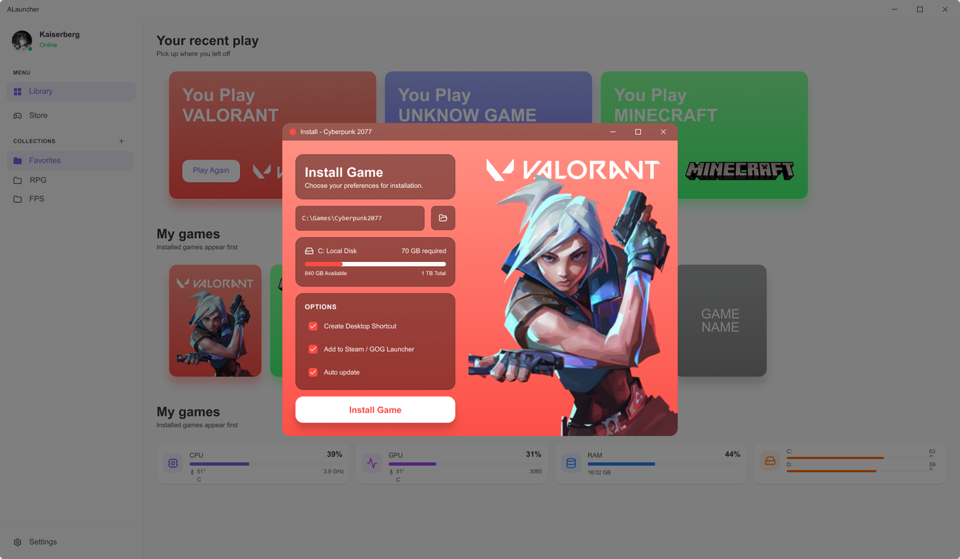 ASInstaller install dialog
